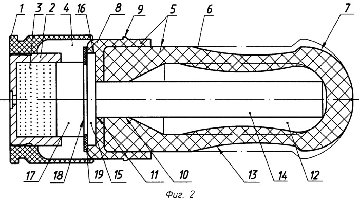 Патрон с нелетально поражающим элементом (патент 2310153)