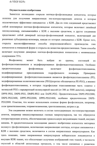 Конъюгаты фосфолипидов и направляющих векторных молекул (патент 2433137)