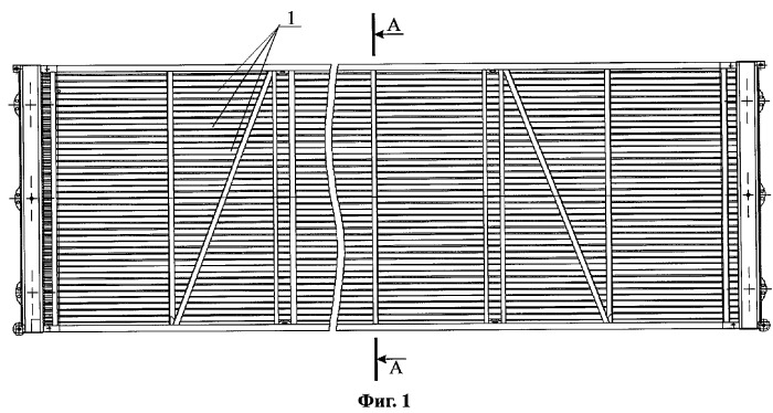 Трубный ряд аппарата воздушного охлаждения газа (патент 2266486)
