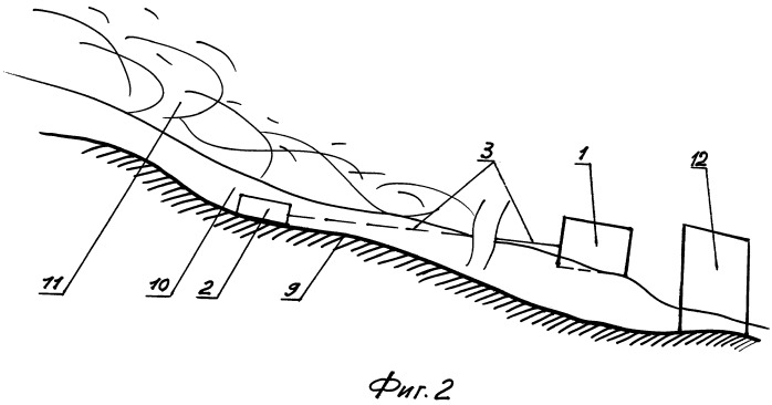 Противолавинное защитное устройство (патент 2462550)