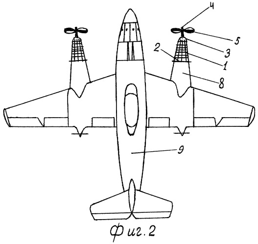 Устройство для обеспечения безопасного полета самолета среди птиц (патент 2288865)