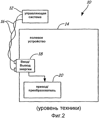Технологическое устройство с усовершенствованным обеспечением электропитанием (патент 2347921)