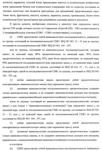 Улучшенные нанотела против фактора некроза опухоли-альфа (патент 2464276)