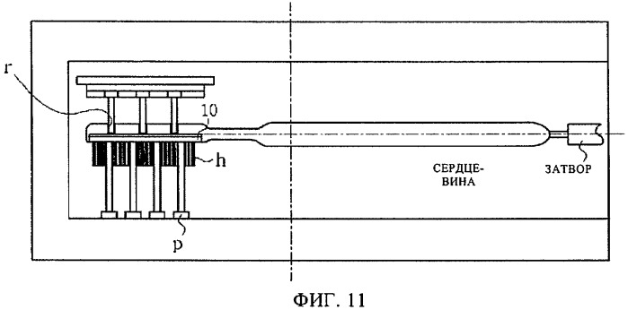 Способ обработки щетинок зубной щетки для их заострения и зубная щетка, изготовленная таким способом (патент 2372823)