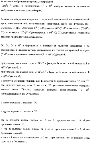 Соединения для применения в визуализации, диагностике и/или лечении заболеваний центральной нервной системы или опухолей (патент 2505528)