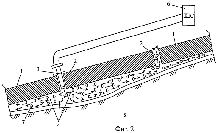 Способ ремонта бетонной облицовки гидротехнических сооружений в процессе эксплуатации (варианты) (патент 2415224)