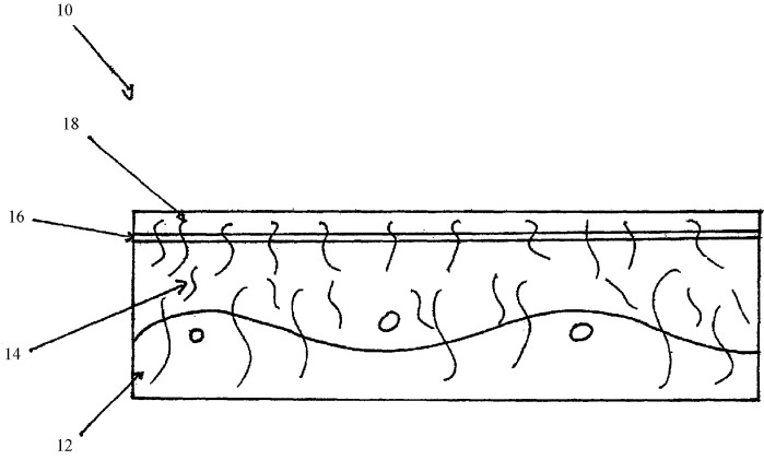 Промышленная ткань со слоем фторополимера и способ ее производства (патент 2370585)