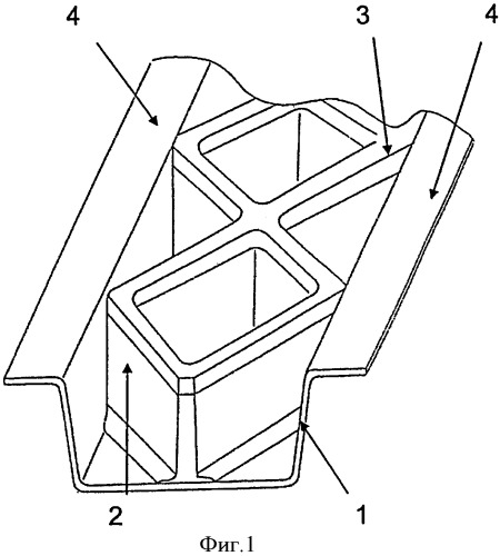 Усовершенствованный усиленный пустотелый профиль (патент 2430852)