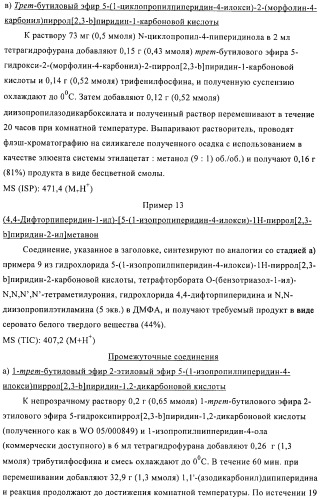 Производные азаиндол-2-карбоксамида (патент 2417226)