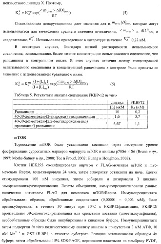 39-дезметокси производные рапамицина (патент 2391346)