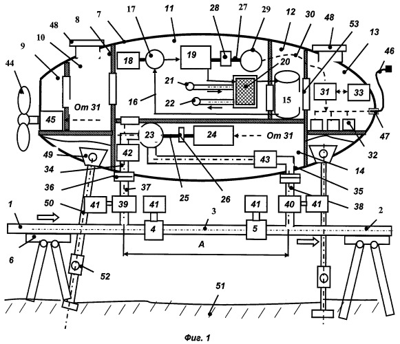 Атомная подводная газоперекачивающая станция (патент 2419739)