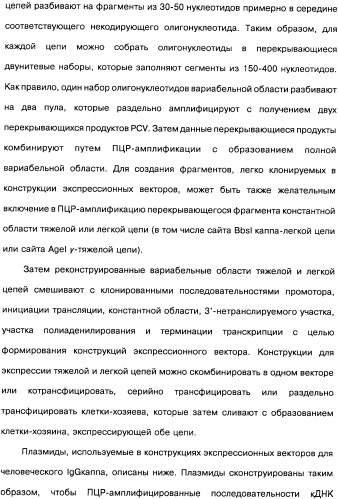 Человеческие моноклональные антитела к рецептору эпидермального фактора роста (egfr), способ их получения и их использование, гибридома, трансфектома, трансгенное животное, экспрессионный вектор (патент 2335507)