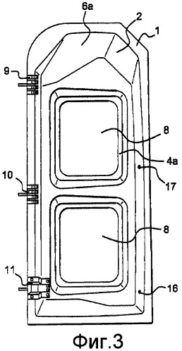 Монолитная самоусиливающаяся крышка люка (патент 2434783)