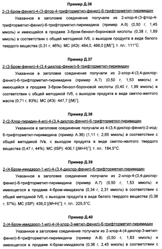 Производные пиридина и пиримидина в качестве антагонистов mglur2 (патент 2451673)