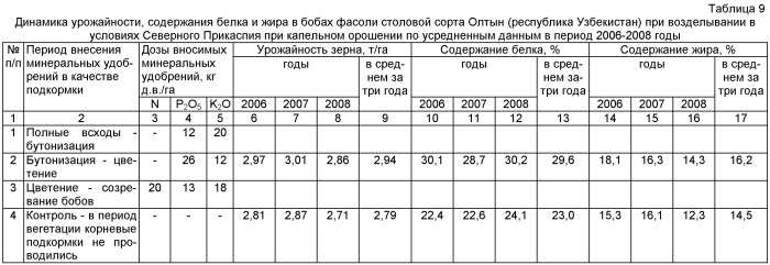 Способ возделывания овощной фасоли в условиях резко континентального климата (патент 2415535)