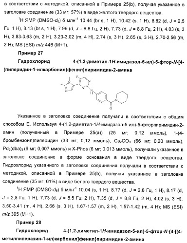 Новые пиримидиновые производные и их применение в терапии, а также применение пиримидиновых производных в изготовлении лекарственного средства для предупреждения и/или лечения болезни альцгеймера (патент 2433128)