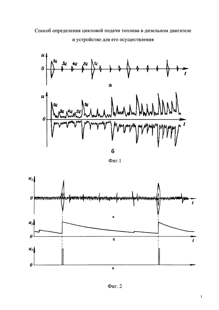 Способ определения цикловой подачи топлива и устройство для его осуществления (патент 2665566)