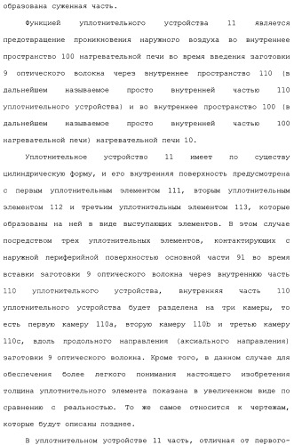 Установка для изготовления оптического волокна и способ изготовления оптического волокна (патент 2482078)