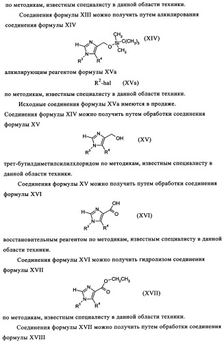 Производные имидазол-4-илэтинилпиридина, способ их получения (варианты) и применение в качестве анксиолитика, фармацевтическая композиция и способ лечения нарушений, опосредуемых рецептором mglur5 (патент 2342383)