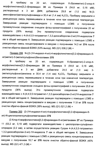 Ингибиторы фосфоинозитид-3-киназы и содержащие их фармацевтические композиции (патент 2437888)