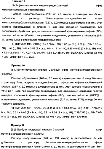 Пиридинилкарбаматы в качестве ингибиторов гормон-чувствительной липазы (патент 2337908)