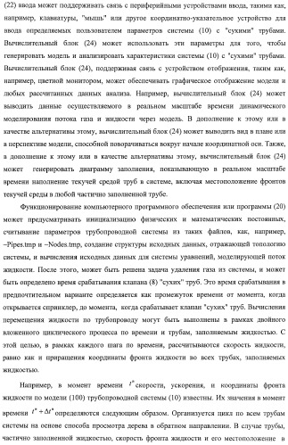 Система и способ для оценки потока текучей среды в трубопроводной системе (патент 2417403)