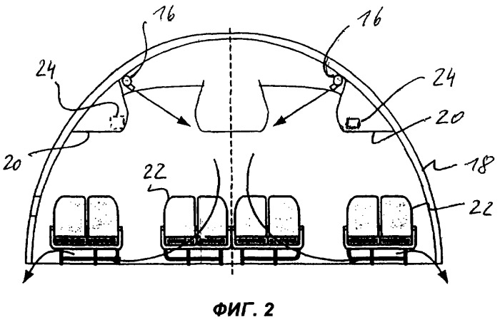 Пассажирское воздушное судно с регулированием температуры подаваемого в него воздуха (патент 2372255)