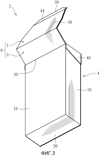 Сигаретная пачка (патент 2478545)