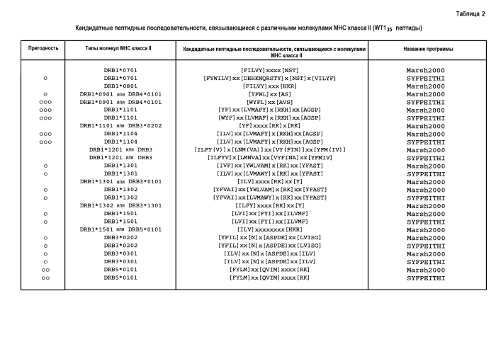 Хелперный пептид ракового антигена (патент 2588442)