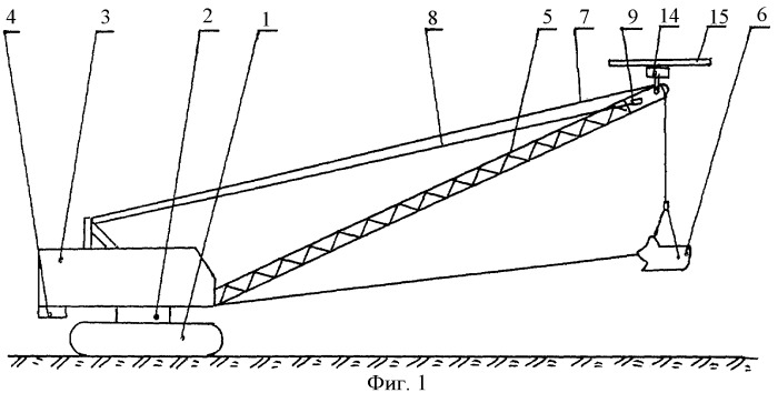 Экскаватор-драглайн (патент 2390611)