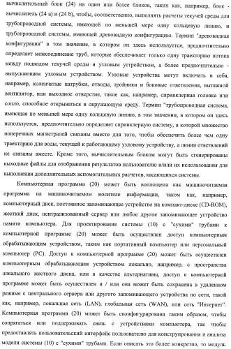 Система и способ для оценки потока текучей среды в трубопроводной системе (патент 2417403)