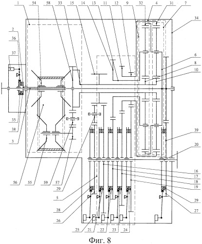 Широкодиапазонный бесступенчатый привод (супервариатор) (патент 2523508)