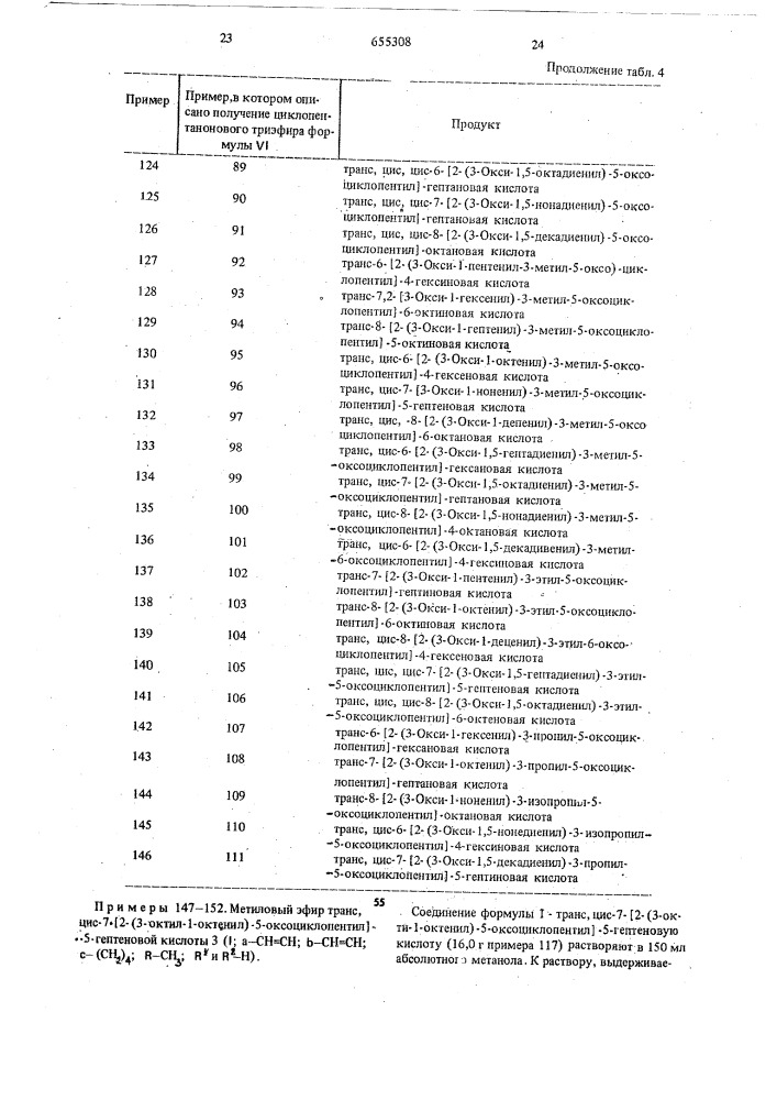 Способ получения производных 11-дезоксипростагландина (патент 655308)