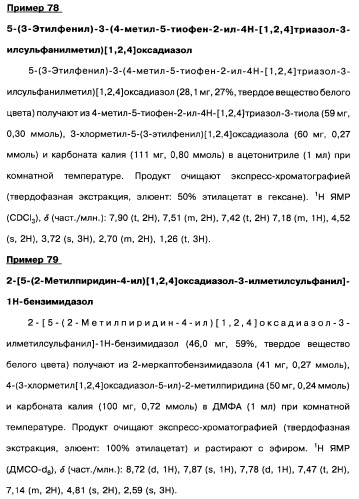 [1,2,4]оксадиазолы (варианты), способ их получения, фармацевтическая композиция и способ ингибирования активации метаботропных глютаматных рецепторов-5 (патент 2352568)