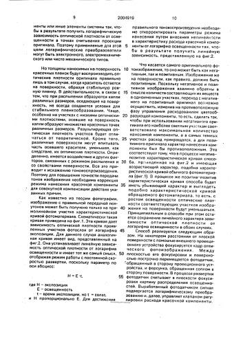 Способ изготовления копии изображения на плоской поверхности и устройство для его осуществления (патент 2004919)