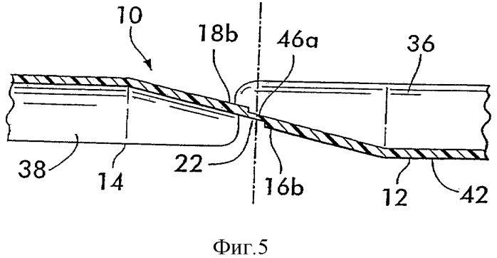 Низкопрофильная защитная оболочка с рифлениями (патент 2310937)