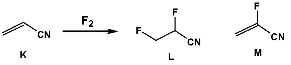 Фторирование эфиров акриловой кислоты и их производных (патент 2619108)