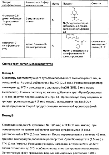 Замещенные производные сульфонамида (патент 2503674)