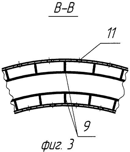 Промежуточный корпус компрессора двухконтурного турбореактивного двигателя (патент 2269021)