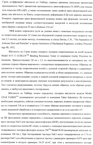 Пресс-формованный однокомпонентный однослойный респиратор с бимодальной однокомпонентной однослойной средой (патент 2399390)