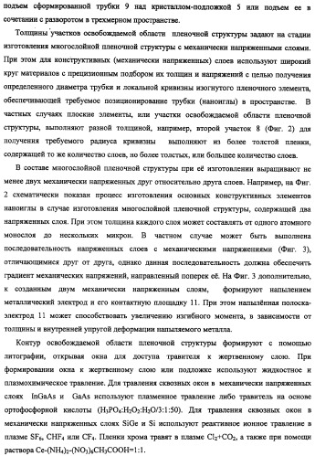 Полая наноигла в интегральном исполнении и способ ее изготовления (патент 2341299)