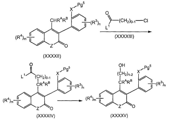 Новые, содержащие гетероатом тетрациклические соединения в качестве селективных модуляторов рецепторов эстрогена (патент 2331645)