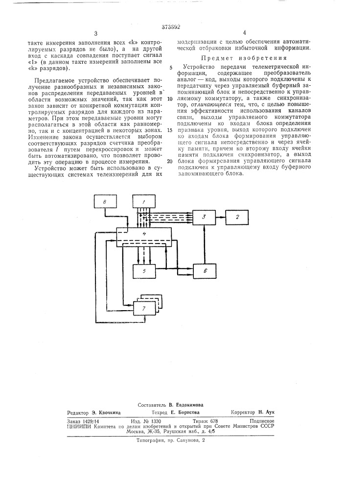 Йоссо.юзная (патент 373892)