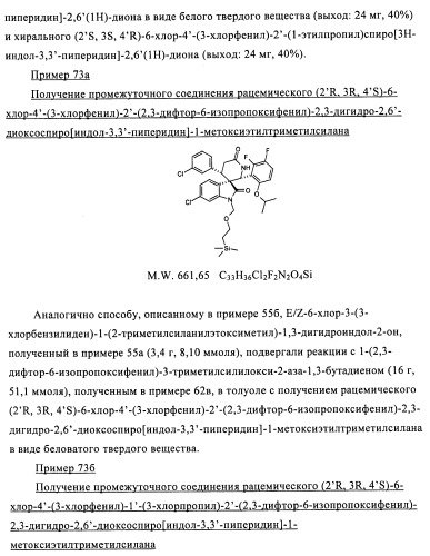 Производные спироиндолинона (патент 2435771)