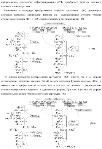 Функциональная входная структура сумматора с избирательным логическим дифференцированием d*/dn первой промежуточной суммы &#177;[s1 i] минимизированных структур аргументов слагаемых &#177;[ni]f(+/-)min и &#177;[mi]f(+/-)min (варианты) (патент 2424548)