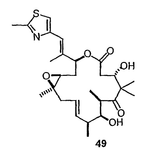 Синтез эпотилонов, их промежуточных продуктов, аналогов и их применения (патент 2462463)