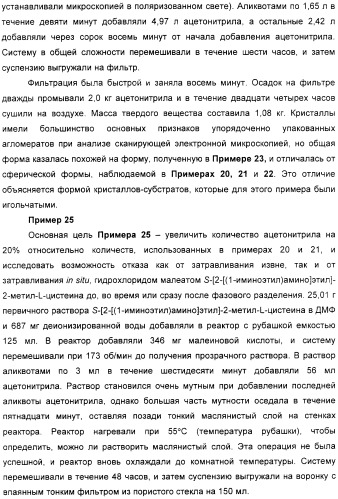 Кристаллическая соль гидрохлорид малеат s-[2-[(1-иминоэтил)амино]этил]-2-метил-l-цистеина, способ ее получения, содержащая ее фармацевтическая композиция и способ лечения (патент 2357953)