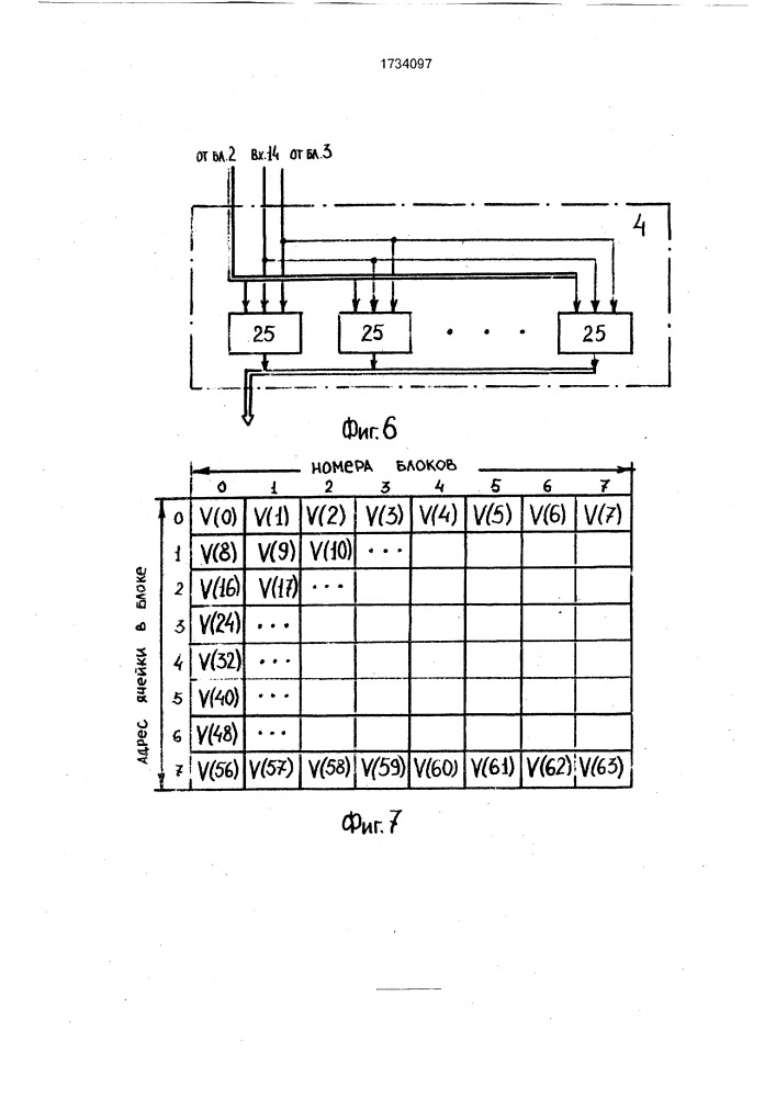 Устройство для параллельного формирования адресов (патент 1734097)