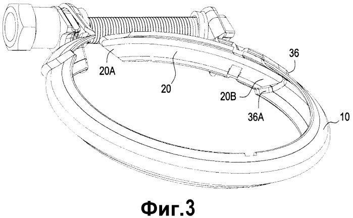 Хомут с выступами (патент 2560859)