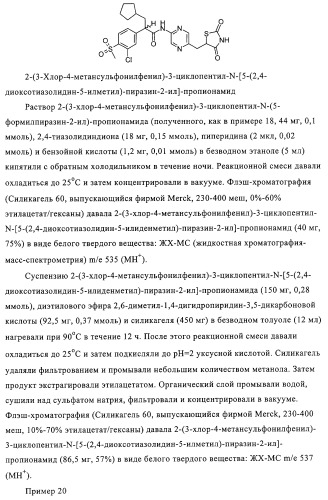 5-замещенные пиразиновые или пиридиновые активаторы глюкокиназы (патент 2310648)